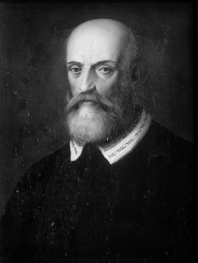 Porträt eines Mannes, vermutlich ein Mitglied der Medici-Familie von Agnolo Bronzino