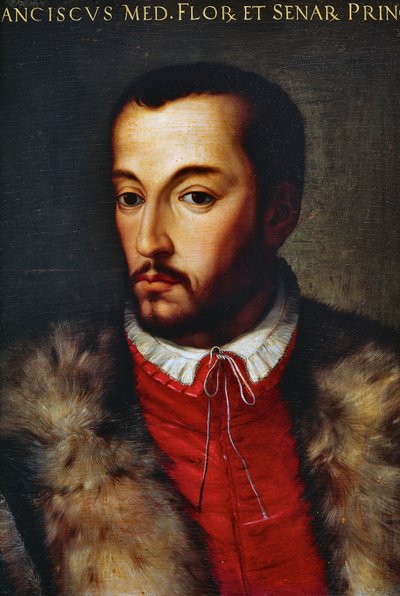 Porträt von Francesco I. de Medici (Florenz) von Agnolo di Cosimo Bronzino