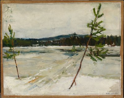 Pfad auf dem Eis von Akseli Gallen-Kallela