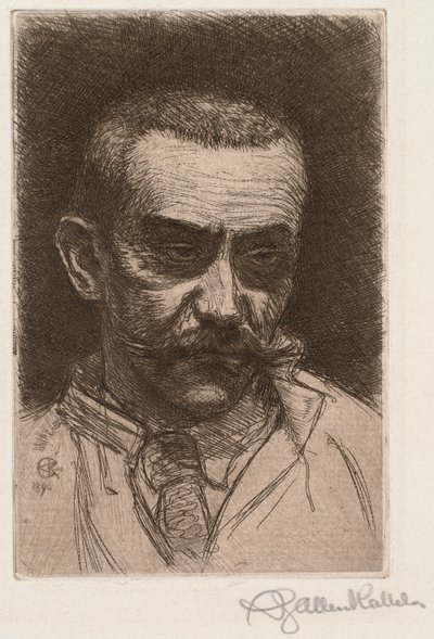 Porträt von Louis Sparre von Akseli Gallen-Kallela