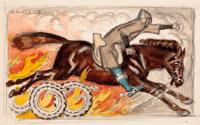 Ohne Titel von Akseli Gallen-Kallela
