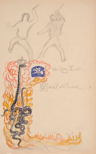 Ohne Titel von Akseli Gallen-Kallela