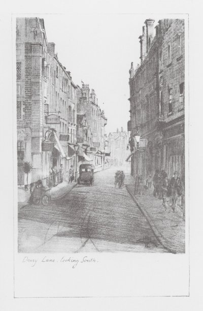 London Lanes: Drury Lane, Blick nach Süden von Alan Stapleton