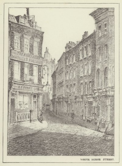 White Horse Street von Alan Stapleton