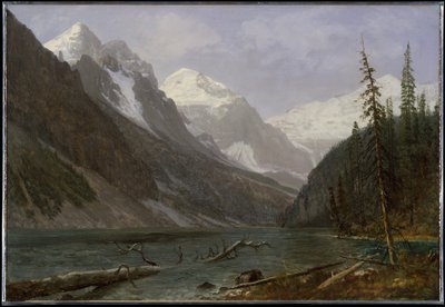 Kanadische Rocky Mountains (Lake Louise) von Albert Bierstadt