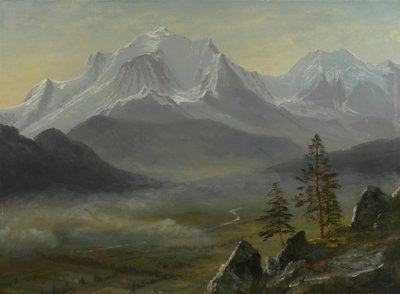 Mont Blanc von Albert Bierstadt