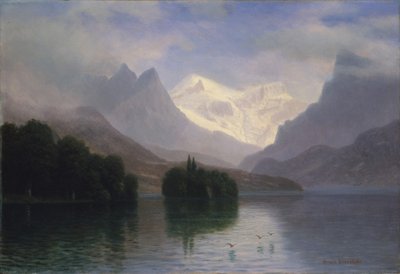 Bergszene von Albert Bierstadt