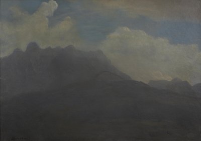Berge und Vorgebirge von Albert Bierstadt