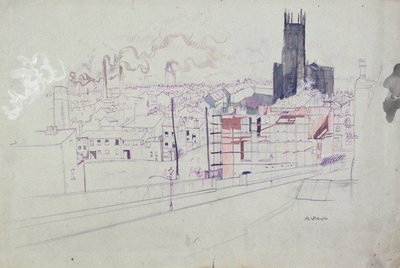 Industriestadt (Leeds) von Albert Daniel Rutherston