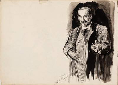 Asher Wertheimer nach John S. Sargent von Albert Edelfelt