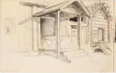 Karlssons Hütte, Haikko von Albert Edelfelt