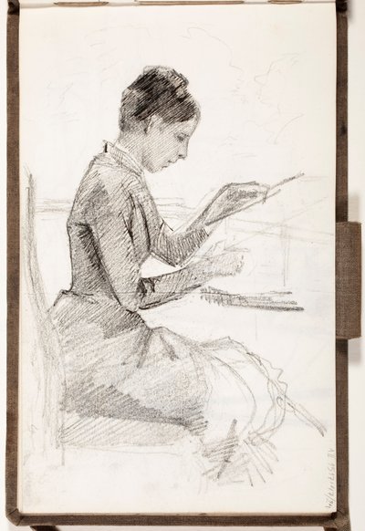 Ohne Titel von Albert Edelfelt