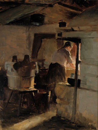 Ohne Titel von Albert Edelfelt