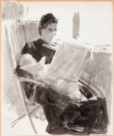 Ohne Titel von Albert Edelfelt