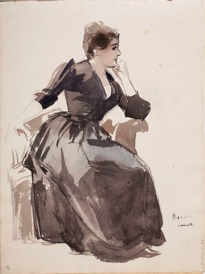 Ohne Titel von Albert Edelfelt