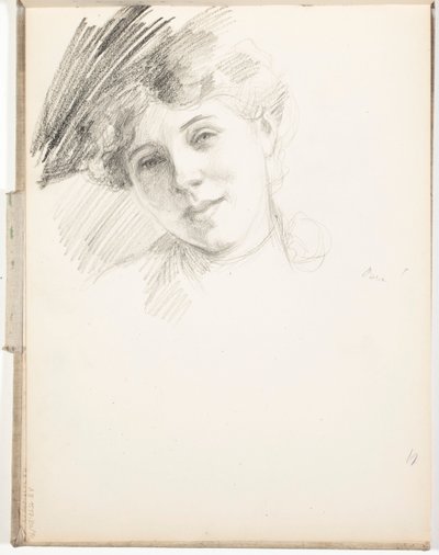 Ohne Titel von Albert Edelfelt