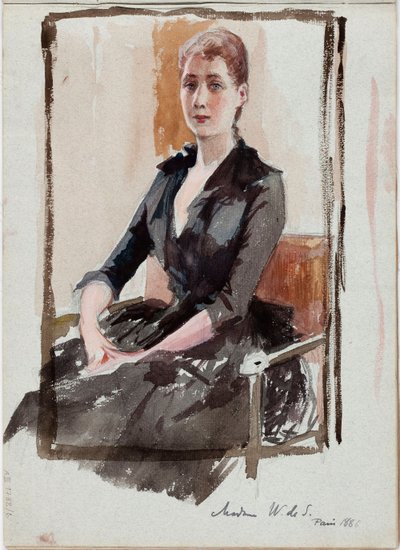 Ohne Titel von Albert Edelfelt