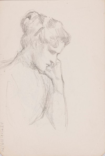Ohne Titel von Albert Edelfelt