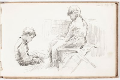 Ohne Titel von Albert Edelfelt