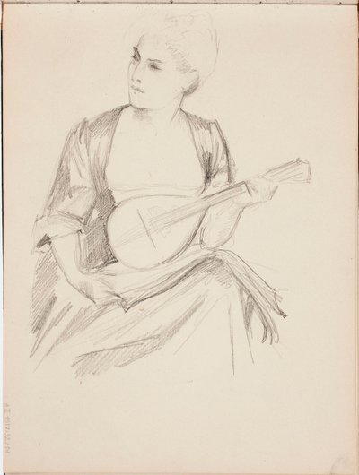 Ohne Titel von Albert Edelfelt