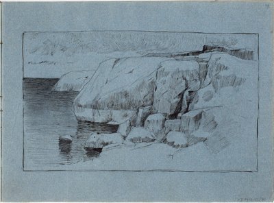 Ohne Titel von Albert Edelfelt