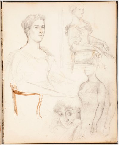 Ohne Titel von Albert Edelfelt