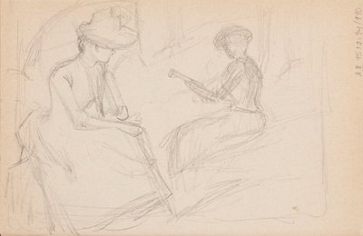 Ohne Titel von Albert Edelfelt