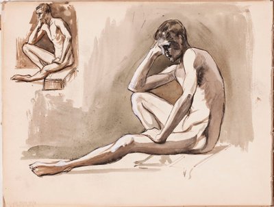 Ohne Titel von Albert Edelfelt