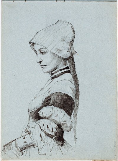 Ohne Titel von Albert Edelfelt