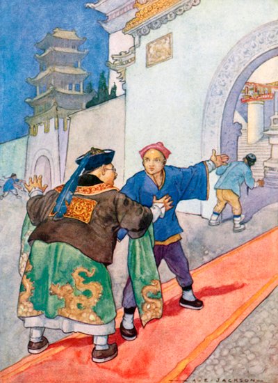 Als der Großwesir Aladdins wunderbaren Palast sah, war er nicht weniger erstaunt als der Rest von Albert Edward Jackson