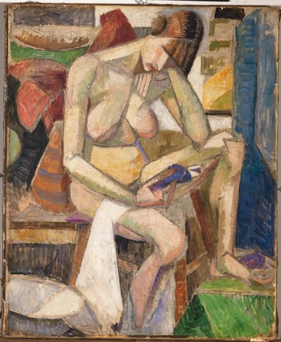 Sitzender Akt von Albert Gleizes
