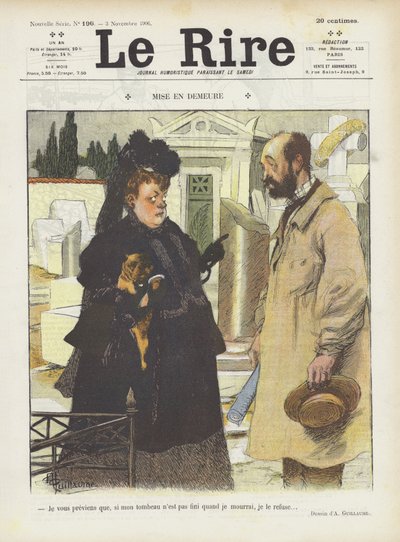 Illustration für Le Rire von Albert Guillaume