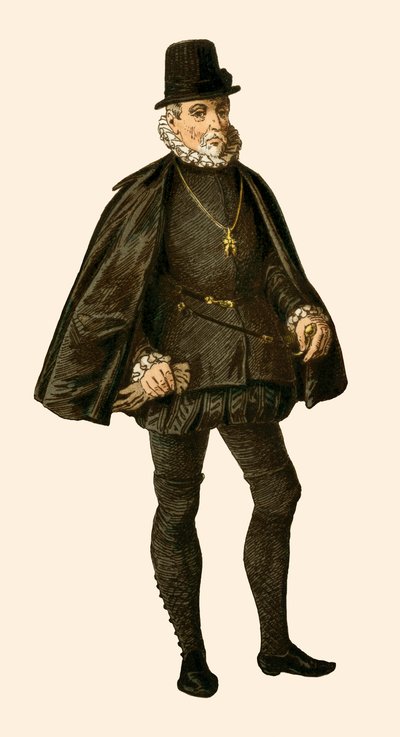 König Philipp II. von Spanien von Albert Kretschmer