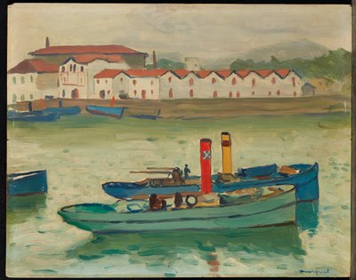 Saint-Jean-de-Luz, Fischerboot von Albert Marquet