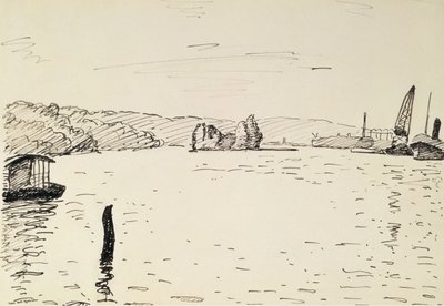 Ansicht in der Umgebung von Rouen von Albert Marquet