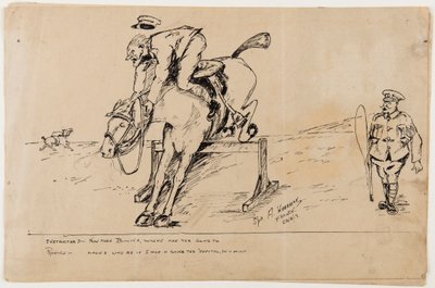 Karikatur des Ersten Weltkriegs, 22. September 1917 von Albert Warbrick