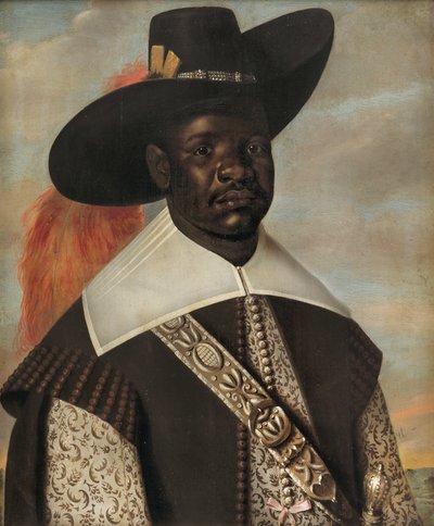 Don Miguel de Castro, Gesandter von Kongo, um 1643 von Albert van der Eeckhout