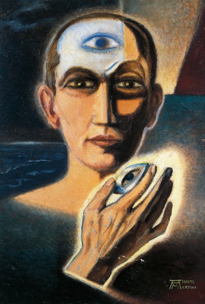 Auge und menschlicher Geist von Alberto Martini