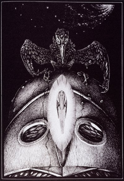 Der Helm der Pallas von Alberto Martini