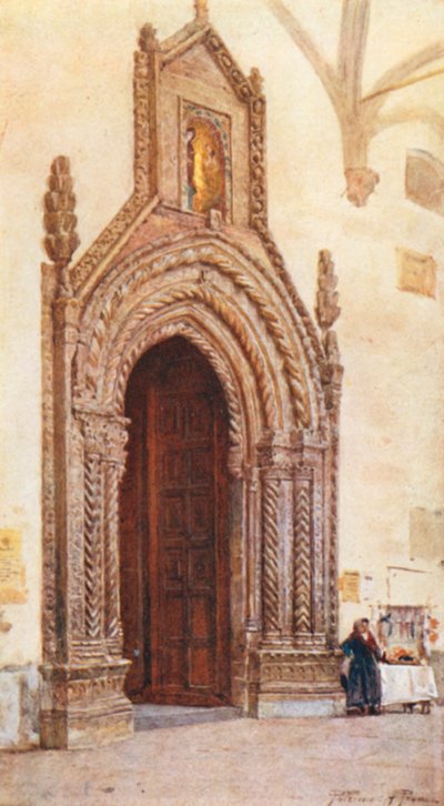 Südportal der Kathedrale, Palermo von Alberto Pisa