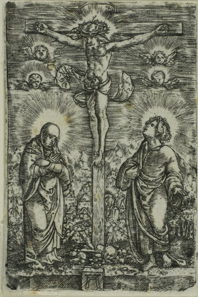 Christus am Kreuz (Die kleine Kreuzigung) von Albrecht Altdorfer