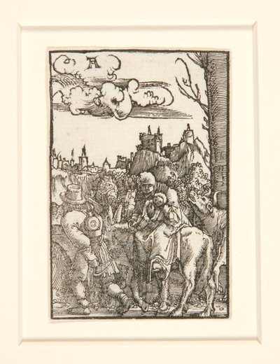 Flucht nach Ägypten, aus dem Fall und der Erlösung des Menschen von Albrecht Altdorfer