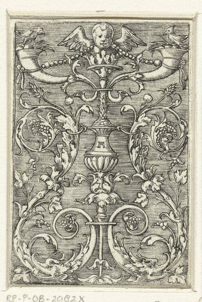 Kandelaber mit einem Cherub von Albrecht Altdorfer