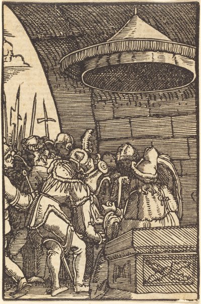 Pilatus wäscht seine Hände von Albrecht Altdorfer