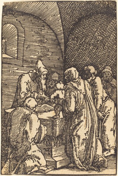 Die Darstellung Christi im Tempel von Albrecht Altdorfer