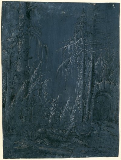 Toter Pyramus von Albrecht Altdorfer