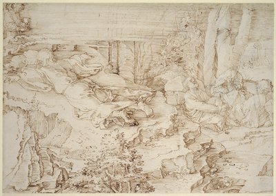 Christus am Ölberg von Albrecht Dürer