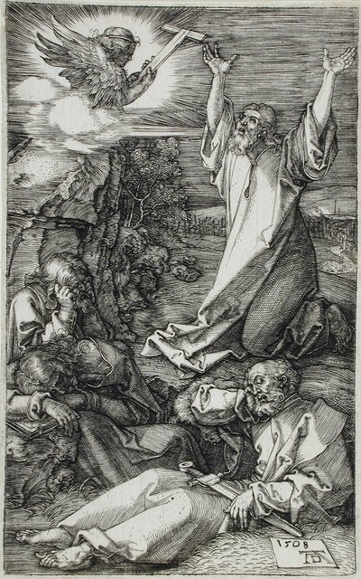 Christus am Ölberg von Albrecht Dürer