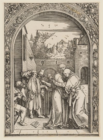 Anna und Joachim unter der Goldenen Pforte von Albrecht Dürer
