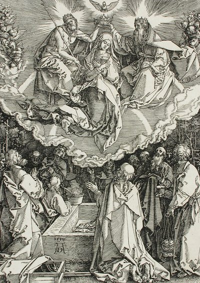 Mariä Himmelfahrt und Krönung von Albrecht Dürer